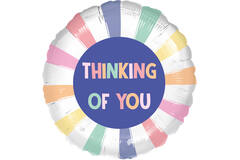 Folieballon Thinking Of You 45cm