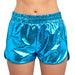 Metallic Shorts Blauw maat S