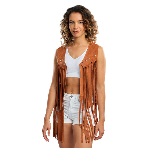 Cowboy Gilet Met Franjes maat S-M
