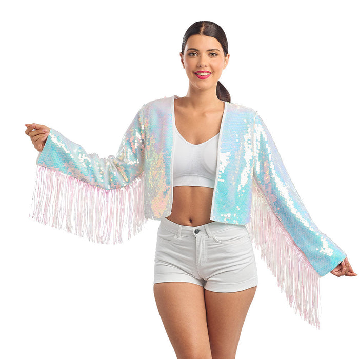 Jasje Iridescent Dream Wit maat S