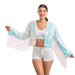 Jasje Iridescent Dream Wit maat S