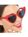 Hartjesbril Chaks Rood