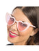 Hartjesbril Chaks Roze