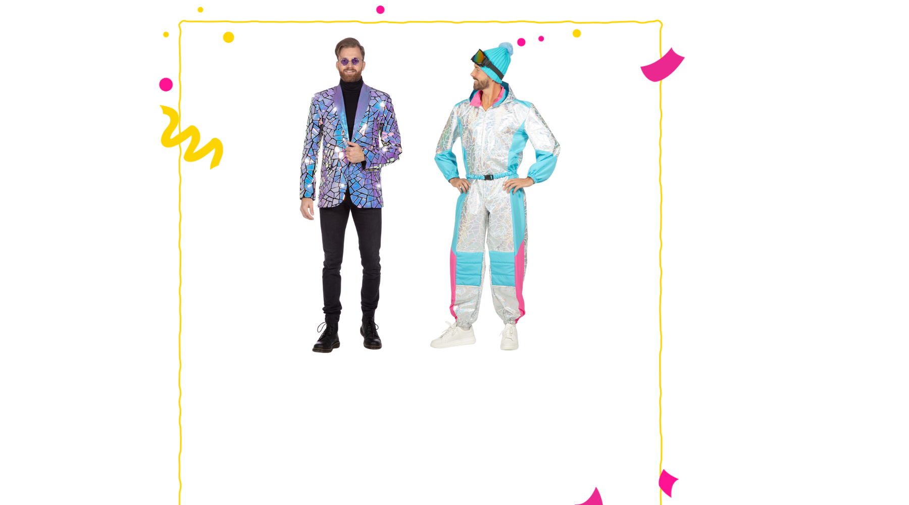 De collectie carnavalskleding voor heren 2026