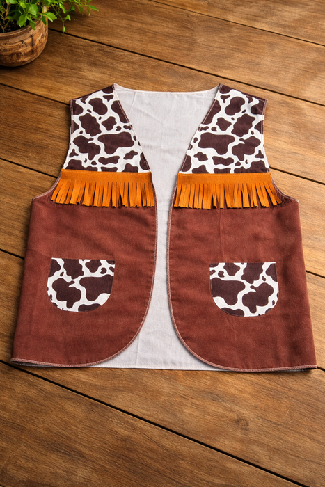 Cowboyvest volwassenen basic