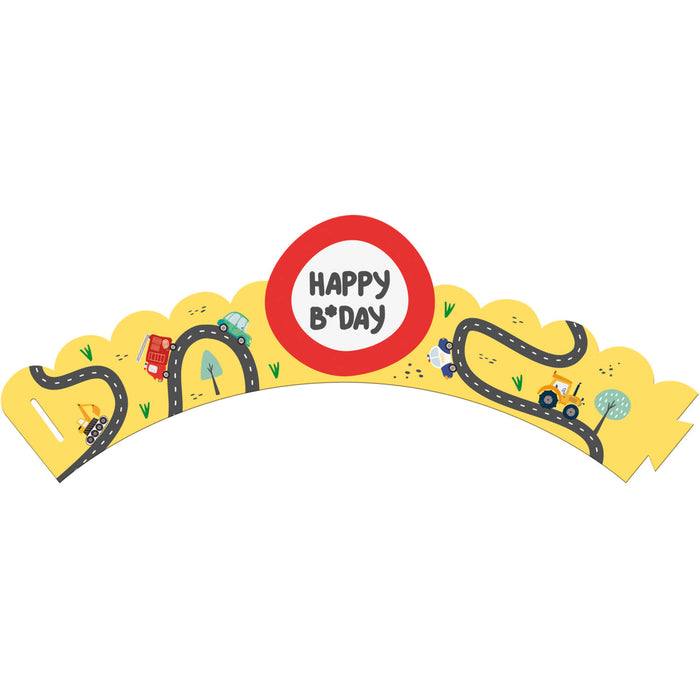 Cupcake Decoratie Set Wacky Wheels