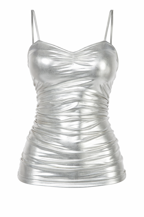 Topje Glamorous Silver