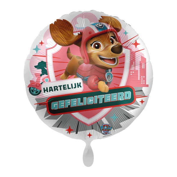 Folieballon Paw Patrol Gefeliciteerd Skye