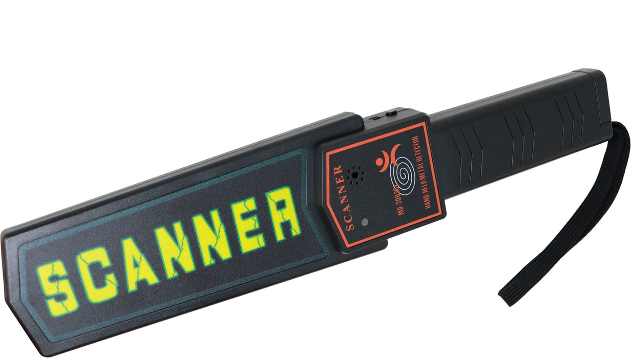 Metaaldetector Met Hoes Licht En Geluid 35cm