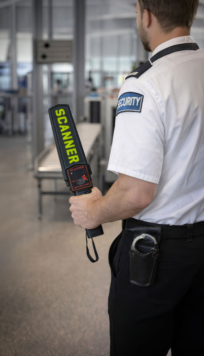 Metaaldetector Met Hoes Licht En Geluid 35cm