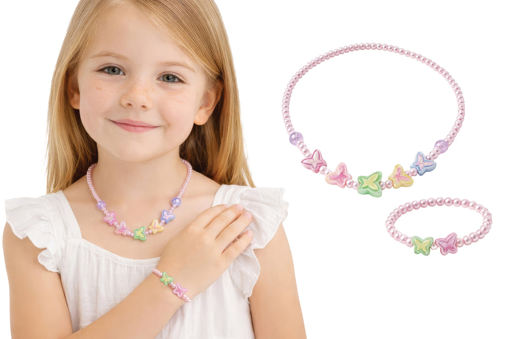 Sieradenset Vlinders Kinderen 2st