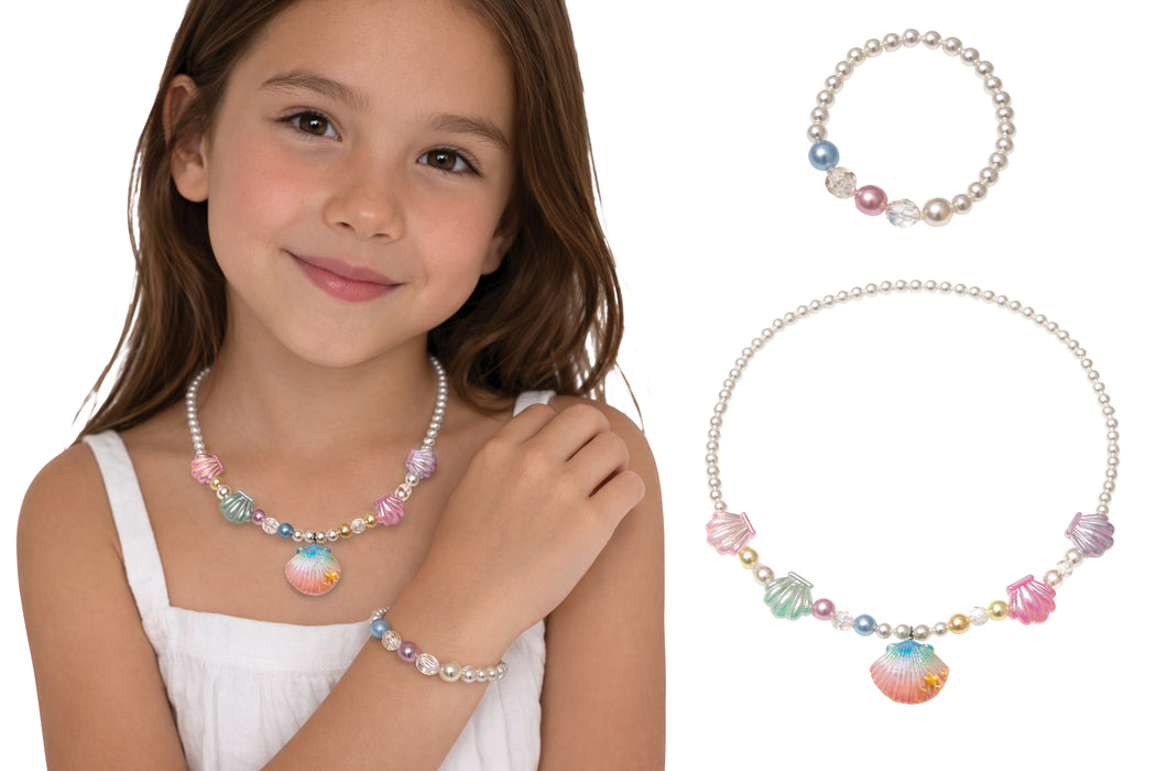 Sieradenset Schelpen Kinderen 2st