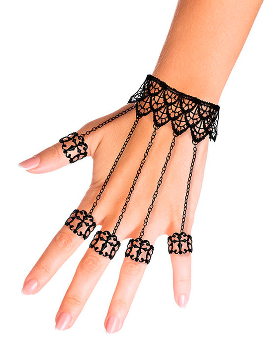 Gothic Armband Met Ringen