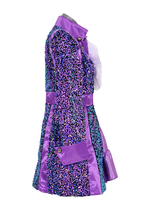 Carnavalsjas Sequin Purple dames