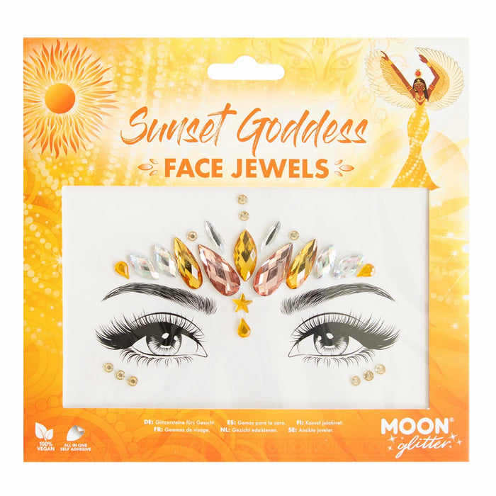 Moon Face jewels - Sunset Goddes