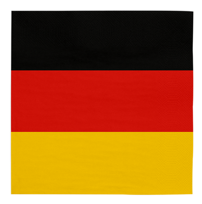 Servetten Duitsland 33x33cm 20st
