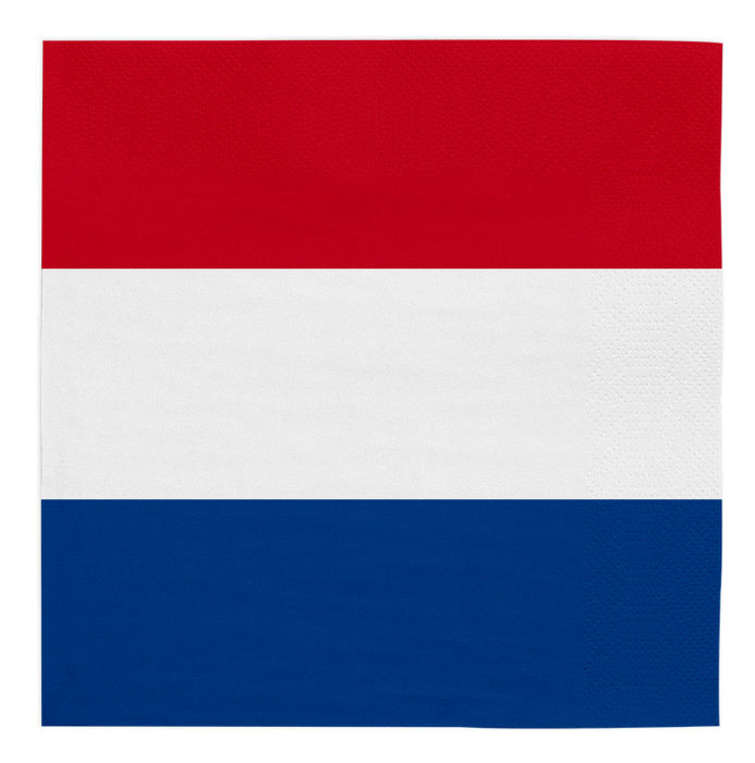 Servetten Nederland 33x33cm 20st