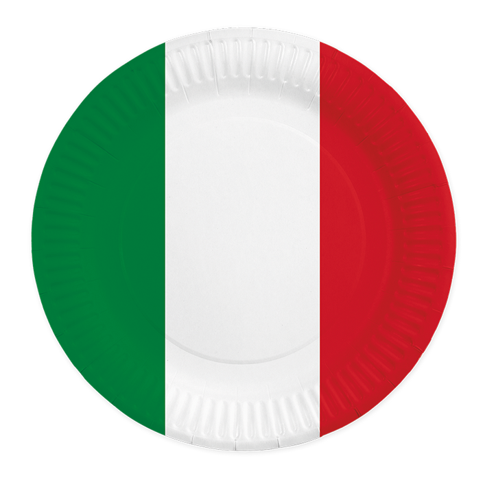 Borden Italië 23cm 8st