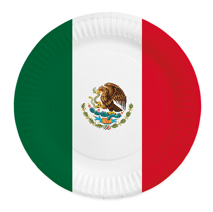 Borden Mexico 23cm 8st