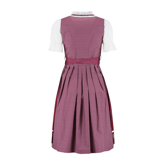 Dirndl Laura Wijn rood