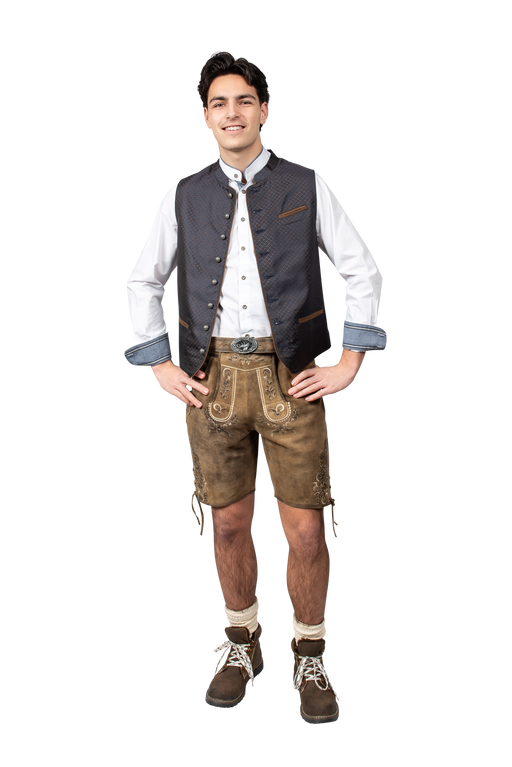 Bierfeest shirt / kostuum zwart met Beierse kleuren voor heren drank Bierfeest shirt / kostuum zwart met Beierse kleuren voor heren drank