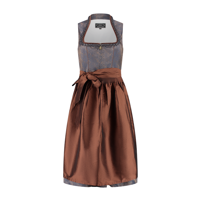 Dirndl Lea Koper Blauw