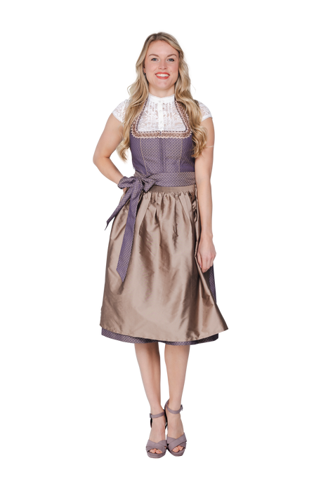 Dirndl Amelie Violet Blauw