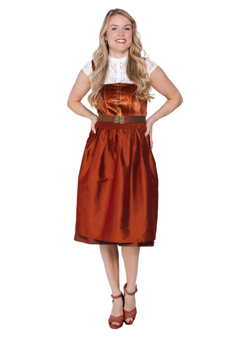 Dirndl Mila Cognac