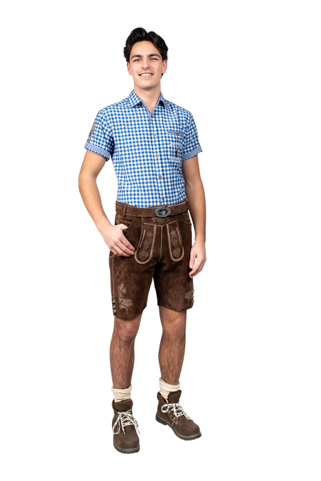 Lederhose Gurtel Brown