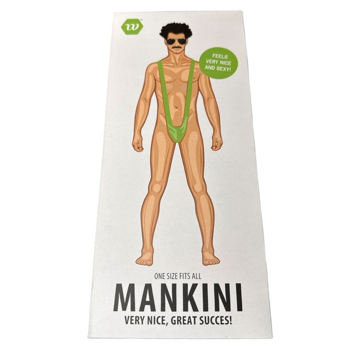 Mankini Borat groen