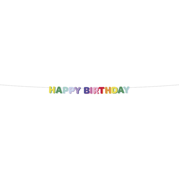 Letterslinger Stripetastic Papier Happy Birthday