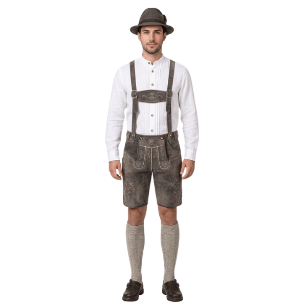 Man met Lederhose Hans Geitenleer
