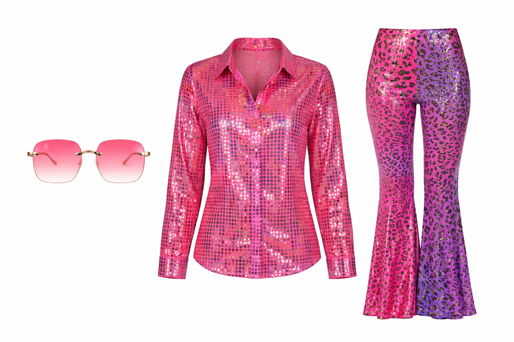 Combiset Toppers Miami Vice summer chic Dames