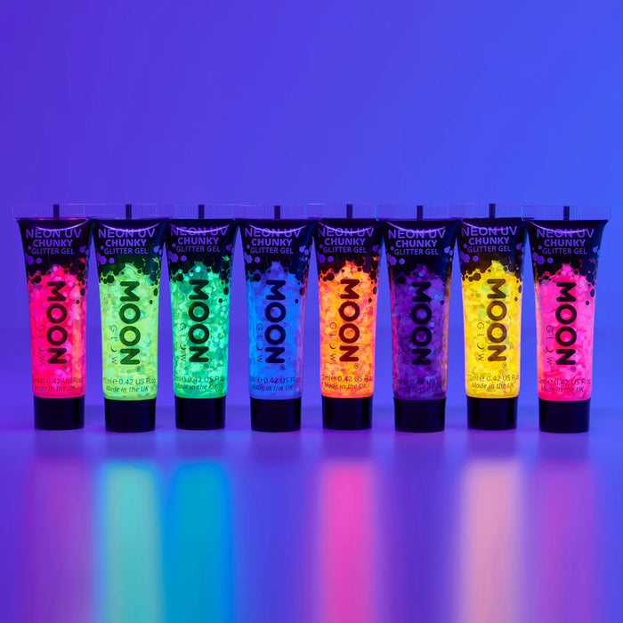 Moon Neon UV Chunky Glittergel