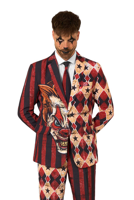Suitmeister Scary Clown Red Herenkostuum