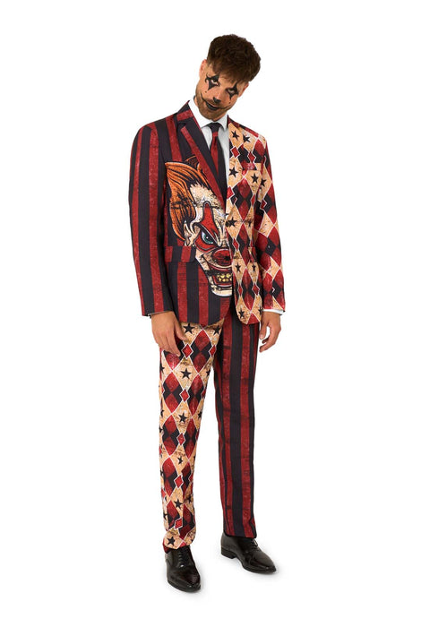 Suitmeister Scary Clown Red Herenkostuum