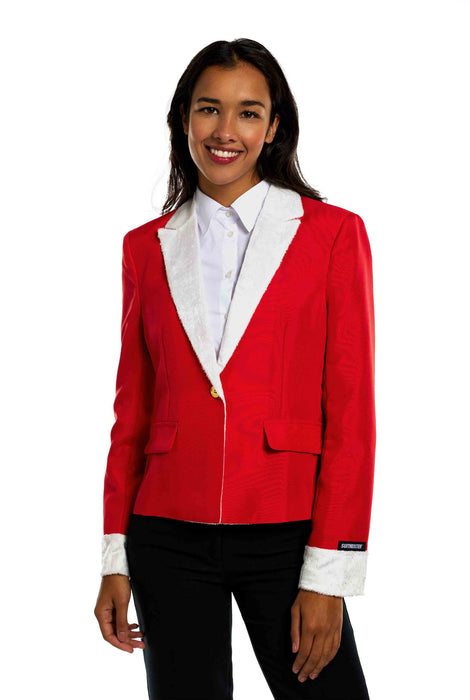 Suitmeister Santa Faux Fur Damesblazer