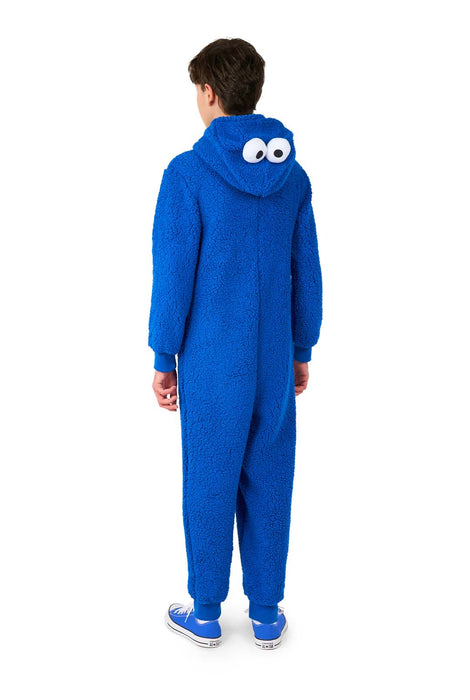 OppoSuits Cookie Monster onesie kinderen