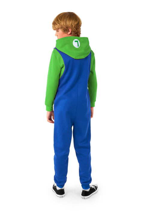 OppoSuits Luigi onesie kinderen