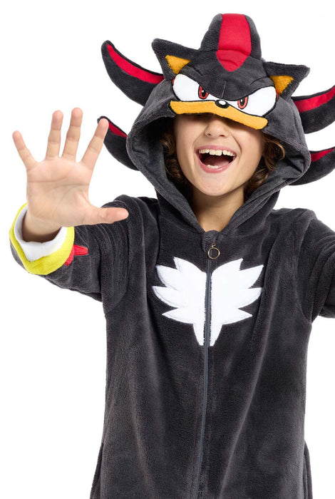 OppoSuits Sonic Shadow onesie kinderen