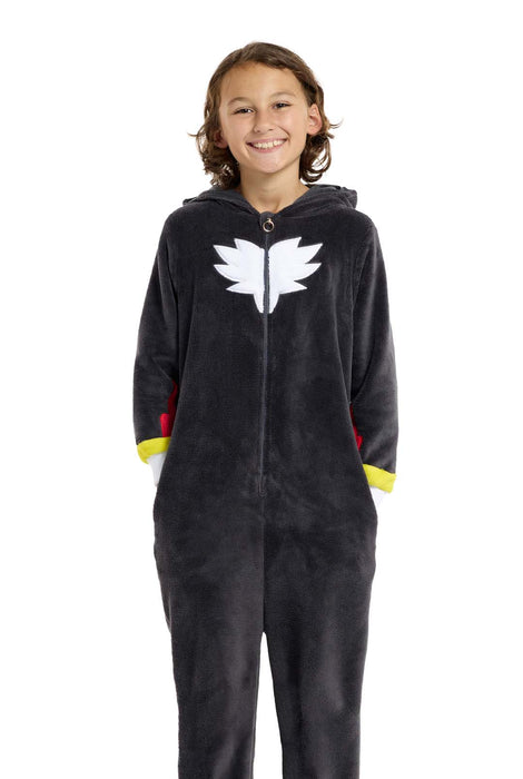 OppoSuits Sonic Shadow onesie kinderen