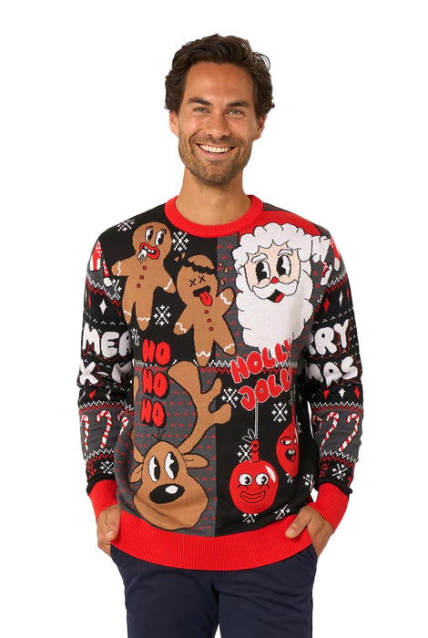 OppoSuits Merry Jinglejoy Kersttrui