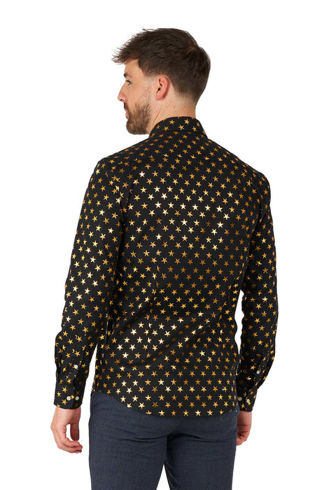 OppoSuits Shiny Polka Star blouse