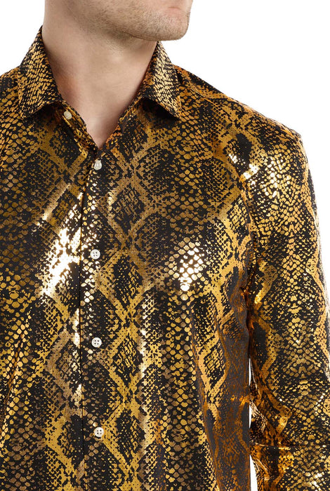 OppoSuits Shiny Snake blouse