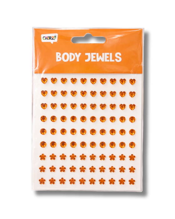 Body Jewels Oranje