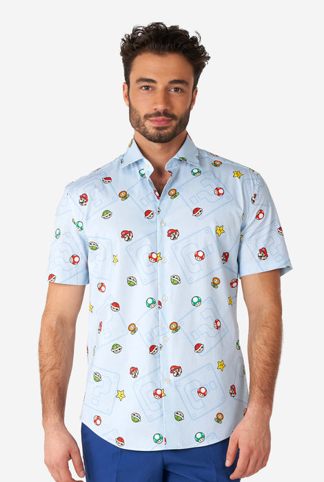 OppoSuits Super Mario Icons blouse kort