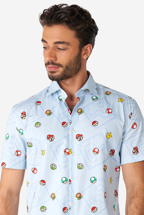 OppoSuits Super Mario Icons blouse kort