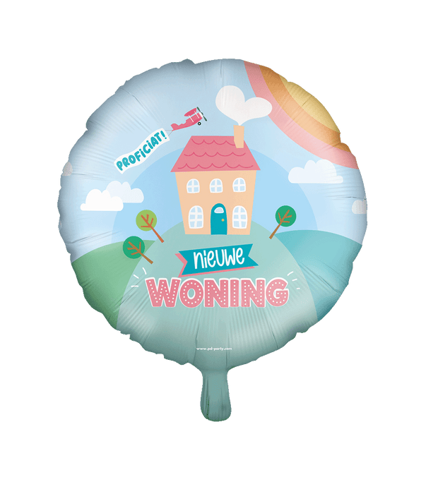 Folieballon - Nieuwe woning 46cm