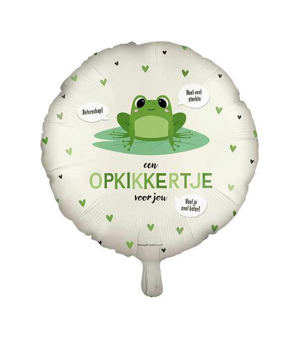 Folieballon - Opkikkertje 46cm