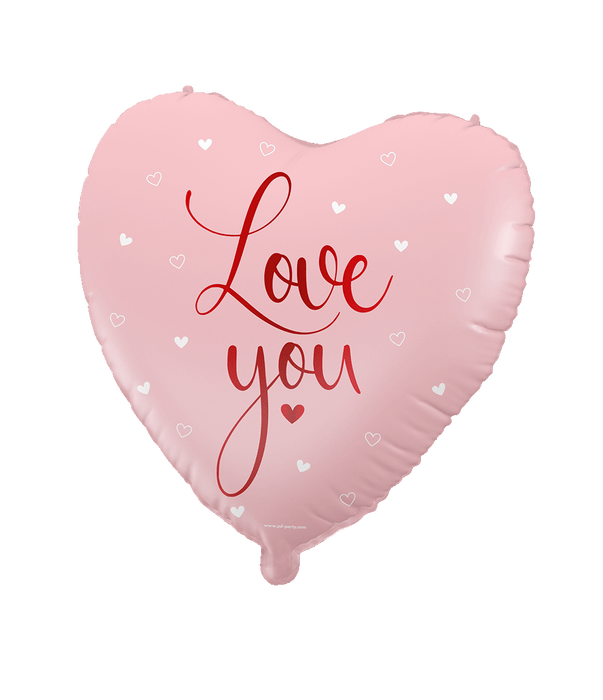 Folieballon - Love you pink 46cm